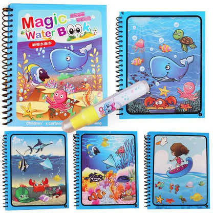 Magic Water Drawing Book Coloring Book