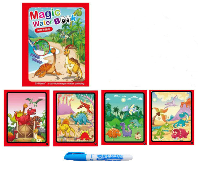 Magic Water Drawing Book Coloring Book