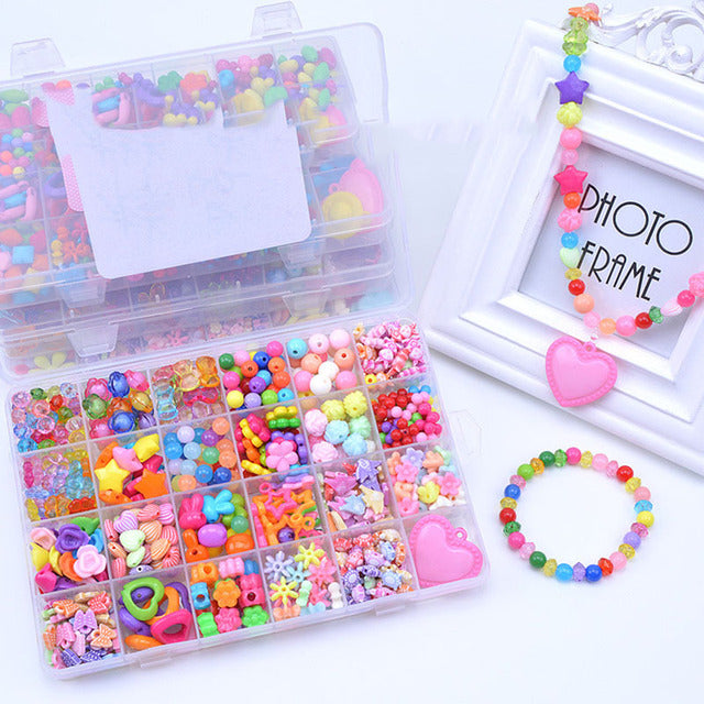 Kit for Make Bracelets Beads Toys