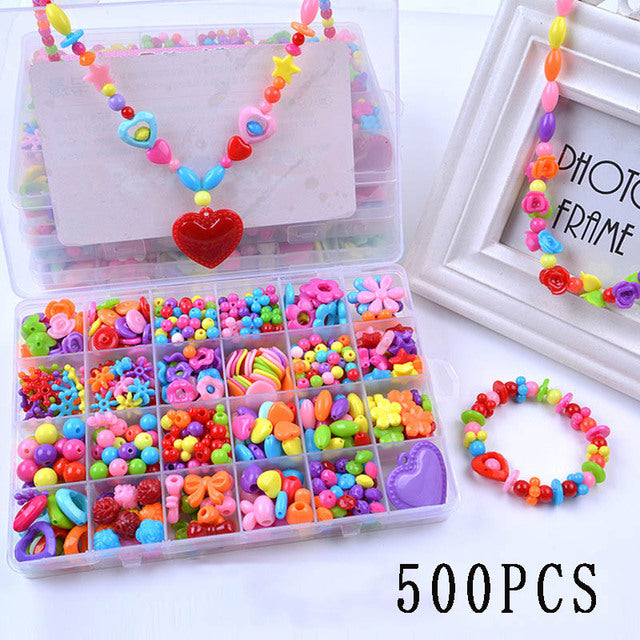 Kit for Make Bracelets Beads Toys