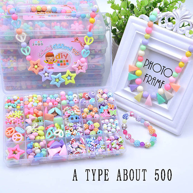 Kit for Make Bracelets Beads Toys