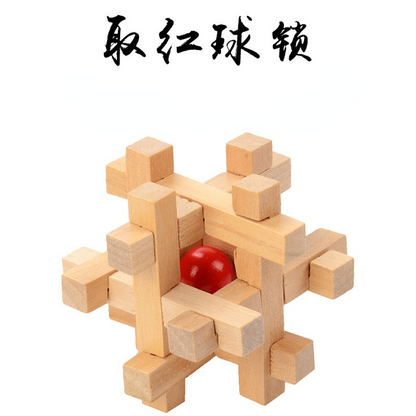 Creative 3D Wooden Cube Puzzle Toys