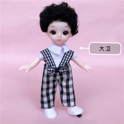 Mini Doll 13 Movable Joints Hair Princess