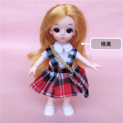 Mini Doll 13 Movable Joints Hair Princess