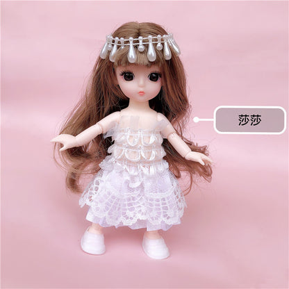 Mini Doll 13 Movable Joints Hair Princess