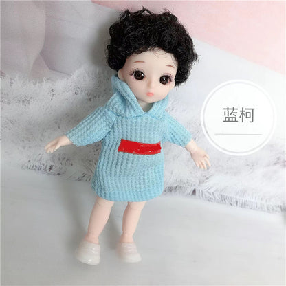 Mini Doll 13 Movable Joints Hair Princess