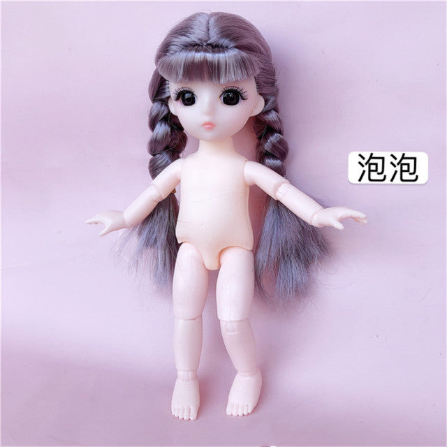 Mini Doll 13 Movable Joints Hair Princess