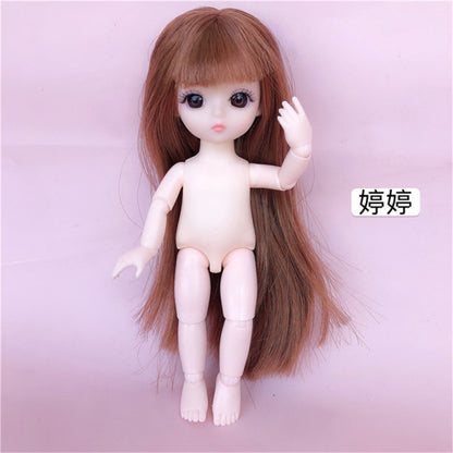 Mini Doll 13 Movable Joints Hair Princess