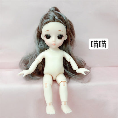 Mini Doll 13 Movable Joints Hair Princess