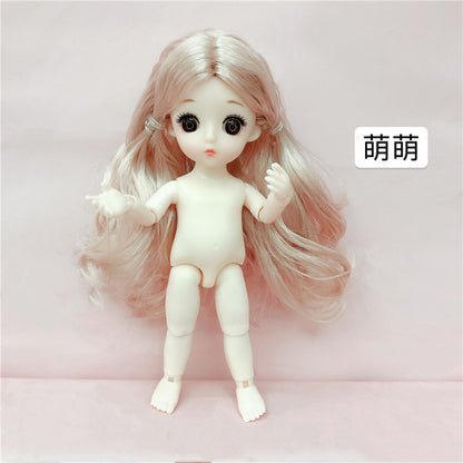 Mini Doll 13 Movable Joints Hair Princess