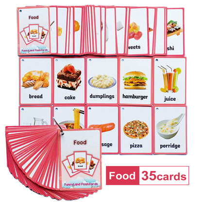 English Learning Word Card Pocket Flash