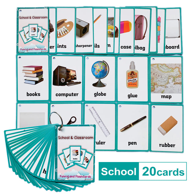 English Learning Word Card Pocket Flash