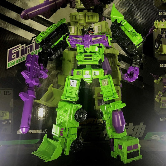 6 in 1 Model Defensor Devastator Toys