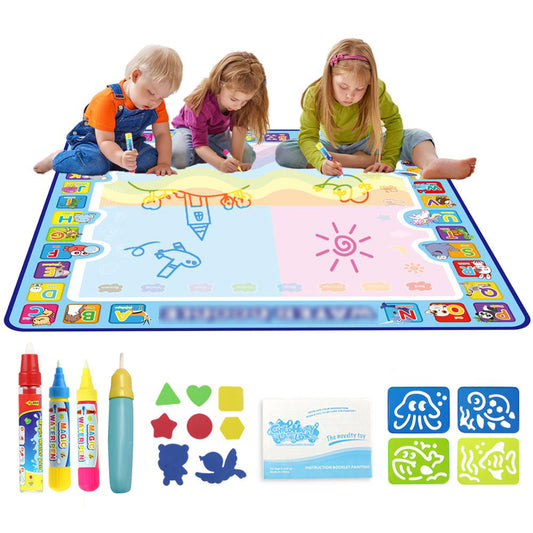 Magic Water Drawing Mat with Magic Pens