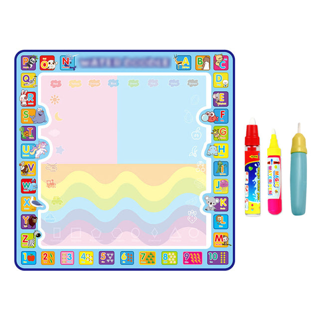 Magic Water Drawing Mat with Magic Pens