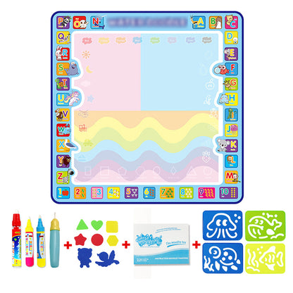 Magic Water Drawing Mat with Magic Pens