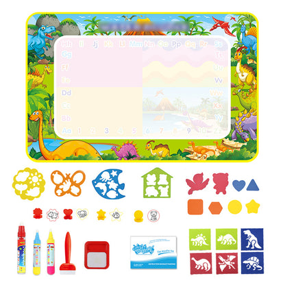 Magic Water Drawing Mat with Magic Pens