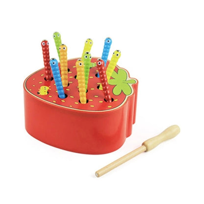 Pull Carrot Set Wooden Toy Shape