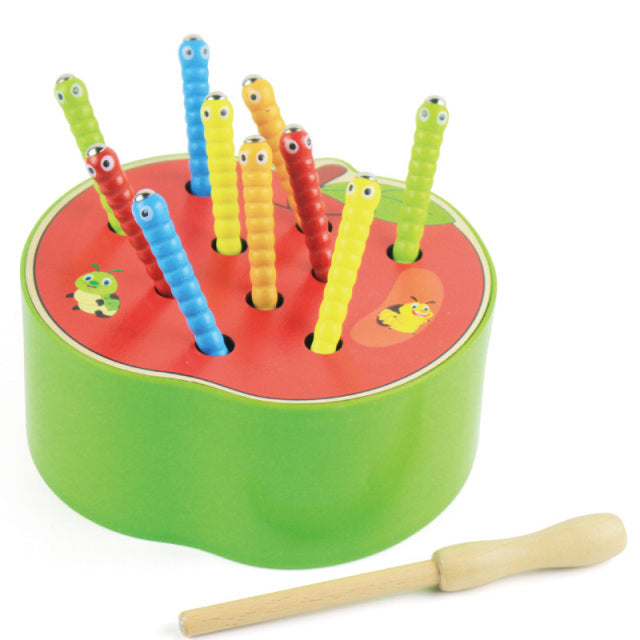 Pull Carrot Set Wooden Toy Shape