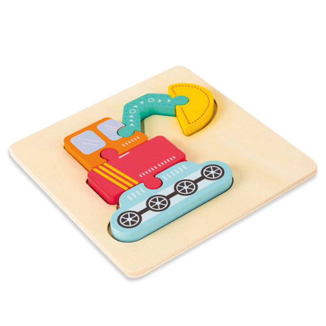 Baby Wooden Montessori Puzzle