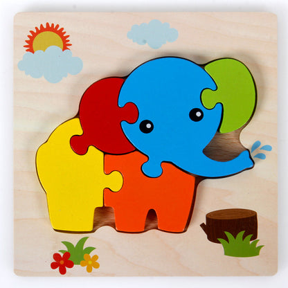 Baby Wooden Montessori Puzzle