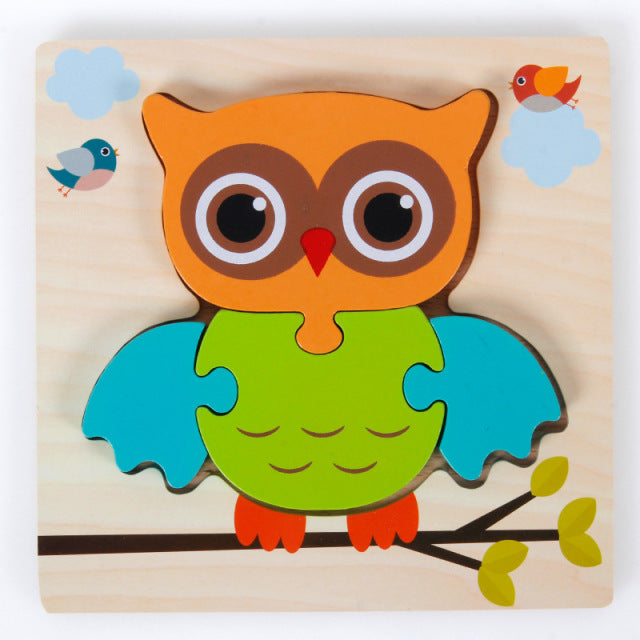 Baby Wooden Montessori Puzzle