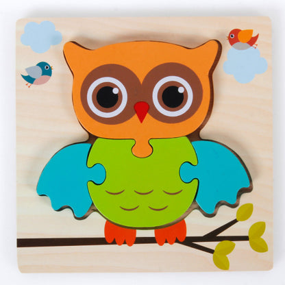 Baby Wooden Montessori Puzzle