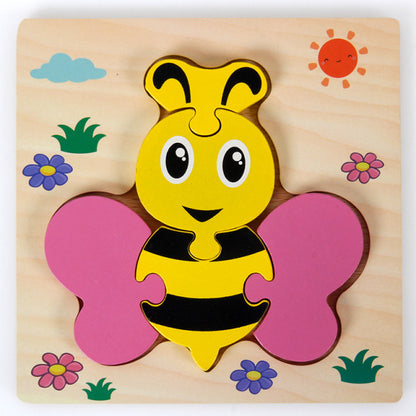 Baby Wooden Montessori Puzzle