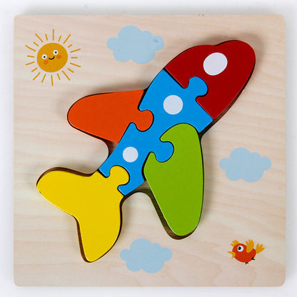 Baby Wooden Montessori Puzzle