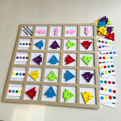 Kid Toys Felt Finger Numbers Math