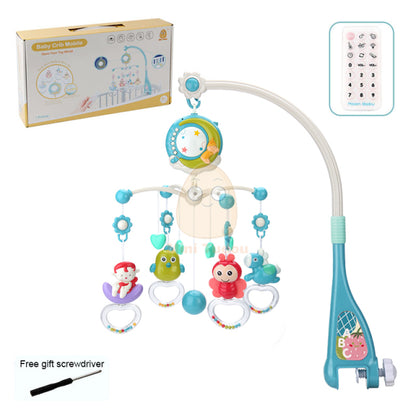 Baby Mobile Rattles Toys Crib Bed