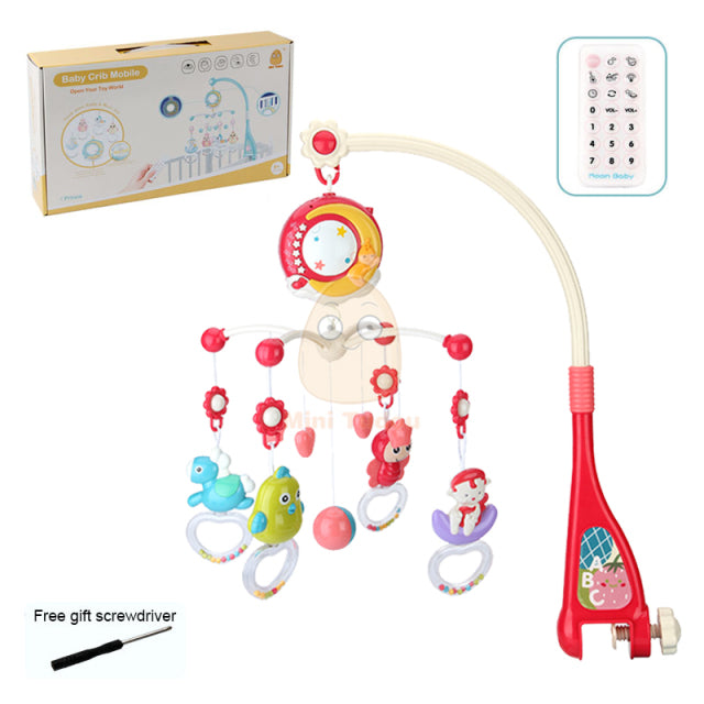 Baby Mobile Rattles Toys Crib Bed