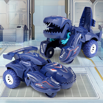 Transforming Dinosaur Car Deformation