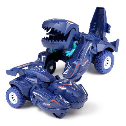 Transforming Dinosaur Car Deformation