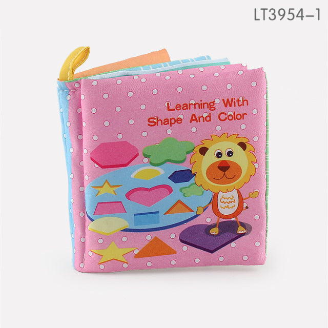 Sensory Cloth Book High Contrast Baby Toys