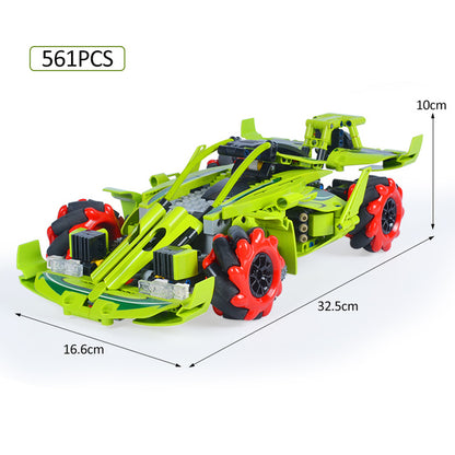 Rotating Drift Racing Car Bricks