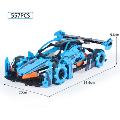 Rotating Drift Racing Car Bricks