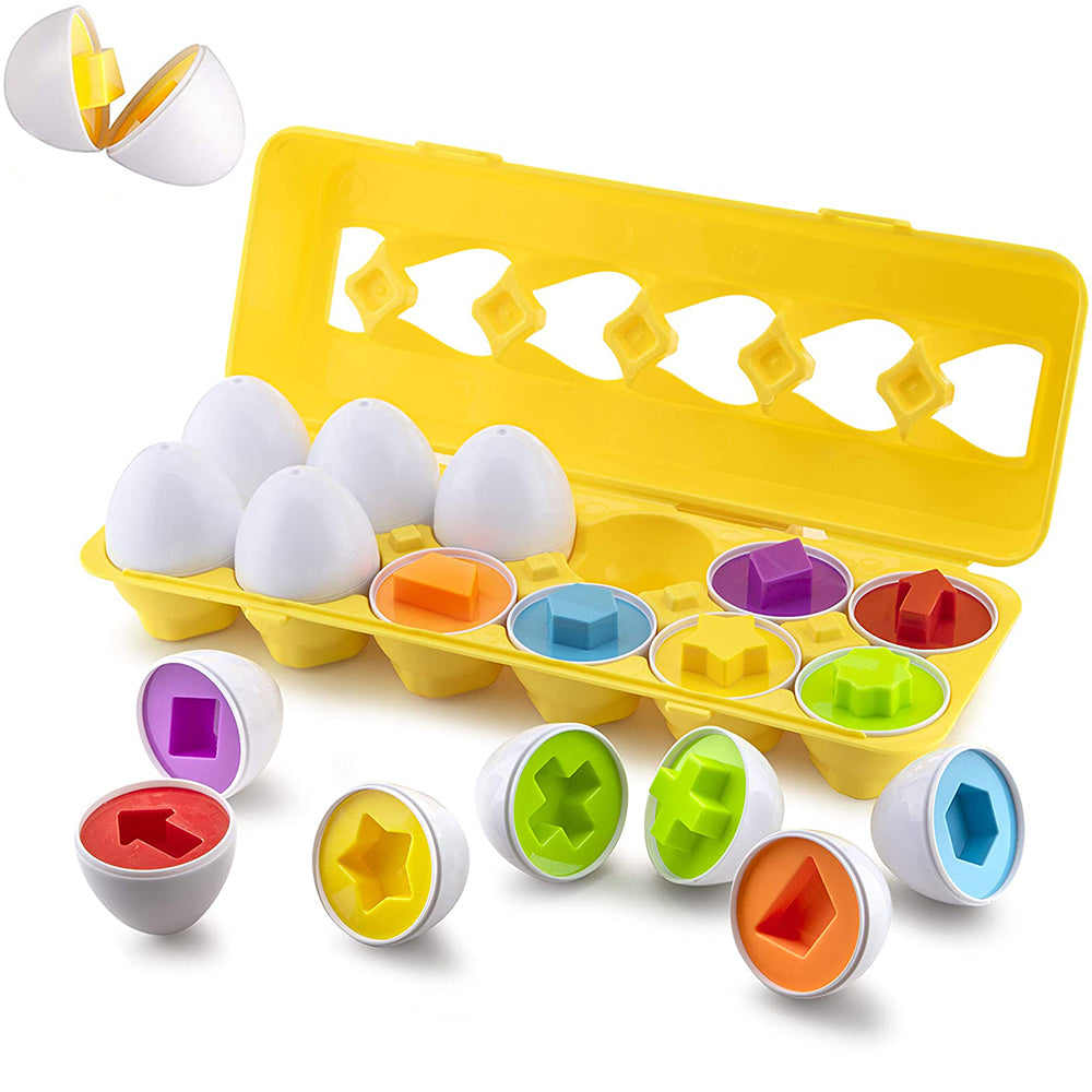 Montessori Educational Toys Egg Puzzle