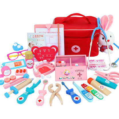 Children Set Medical Dentist Medicine Box