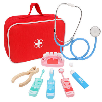 Children Set Medical Dentist Medicine Box