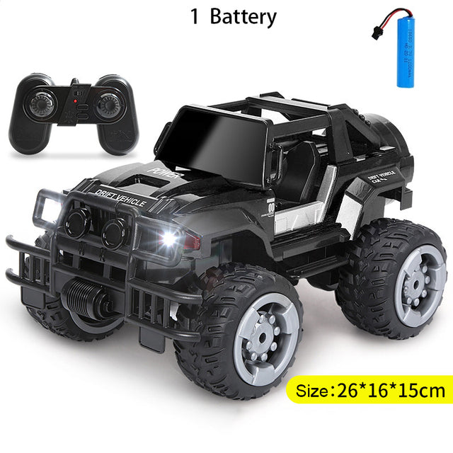 Car With Led Lights Off-Road Trucks