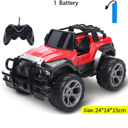 Car With Led Lights Off-Road Trucks