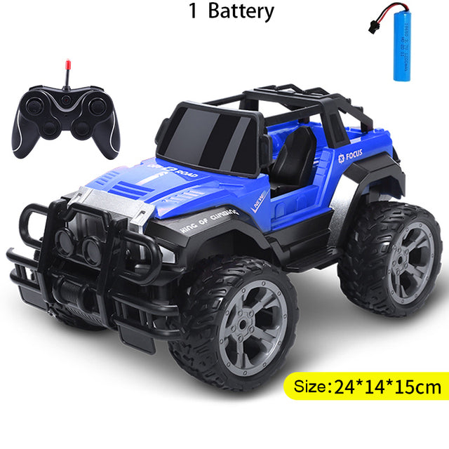 Car With Led Lights Off-Road Trucks