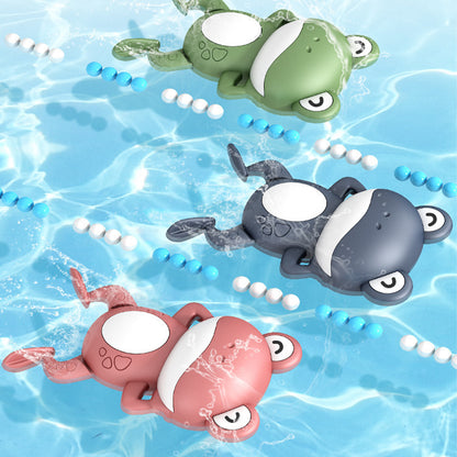 Cartoon Frog Bath Toy For Baby Water Toy