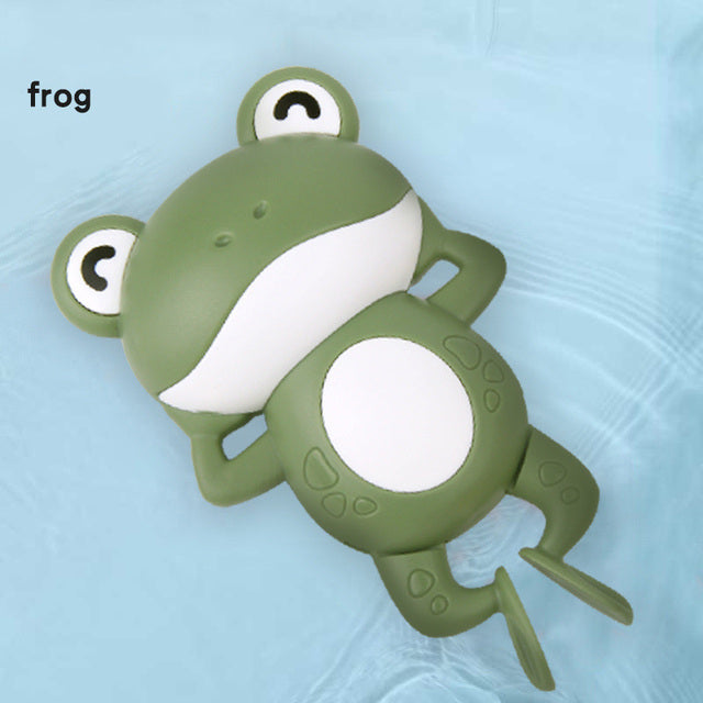 Cartoon Frog Bath Toy For Baby Water Toy