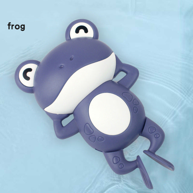 Cartoon Frog Bath Toy For Baby Water Toy