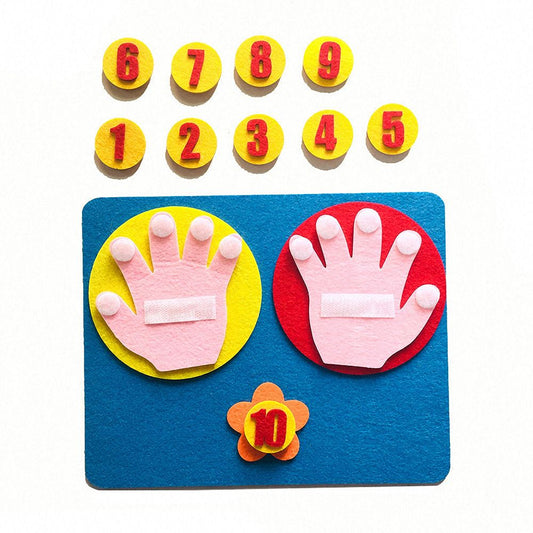 Non-woven Math Toys Numbers Counting Toy